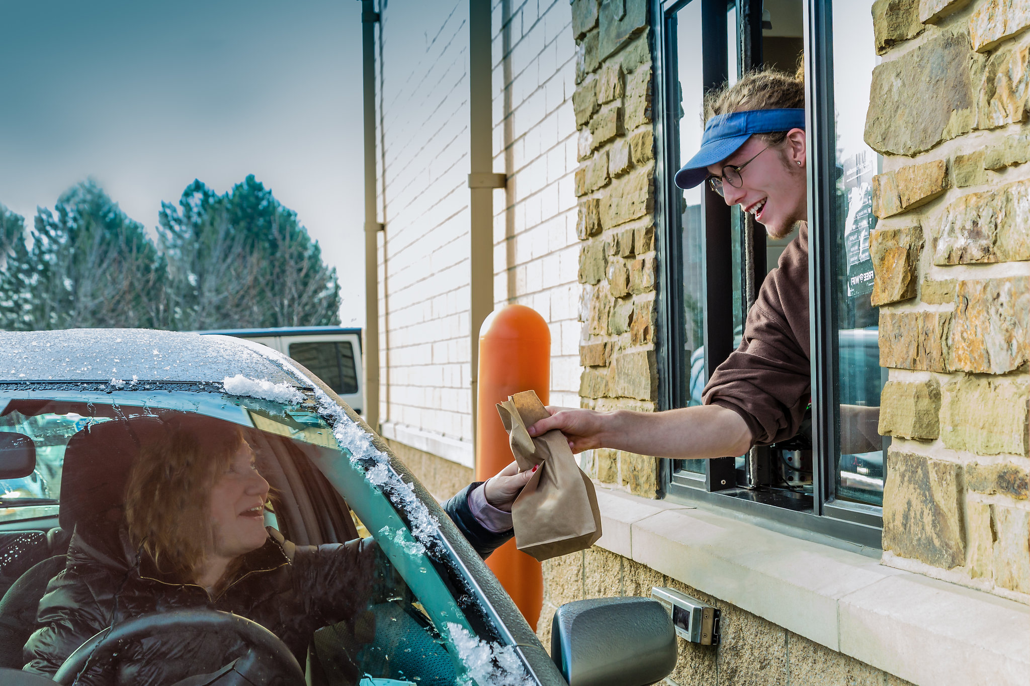 restaurant drive thru