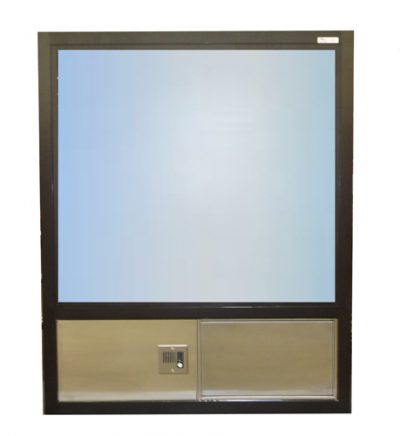 603 Insulated, Hurricane or Security window with Transaction Drawer