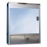 604 Bump Out Style Insulated, Hurricane or Security window with Transaction Drawer