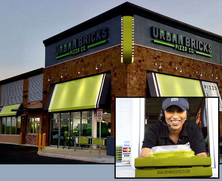 Fast-casual chain Urban Bricks Pizza drive thru