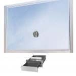 Fixed Window with Pass Thru Drawer or Tray