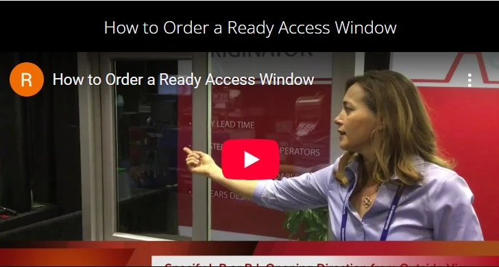 How to order a ready access window